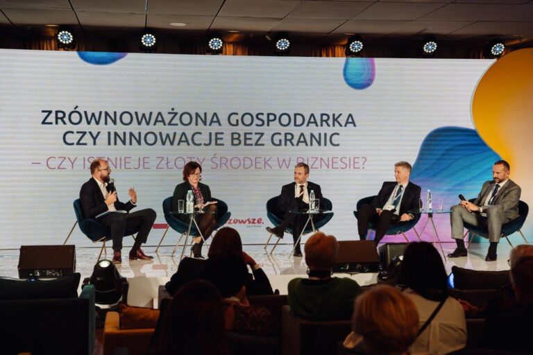 Uczestnicy debaty: Zrównoważona gospodarka czy innowacje bez granic – czy istnieje złoty środek w biznesie?