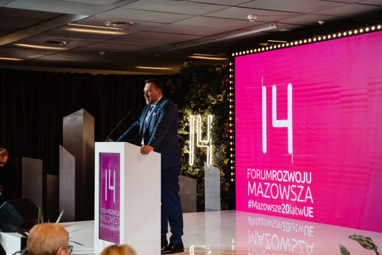 Otwarcie Forum M. Podsędek Wiceprzewodniczący Sejmiku Województwa Mazowieckiego