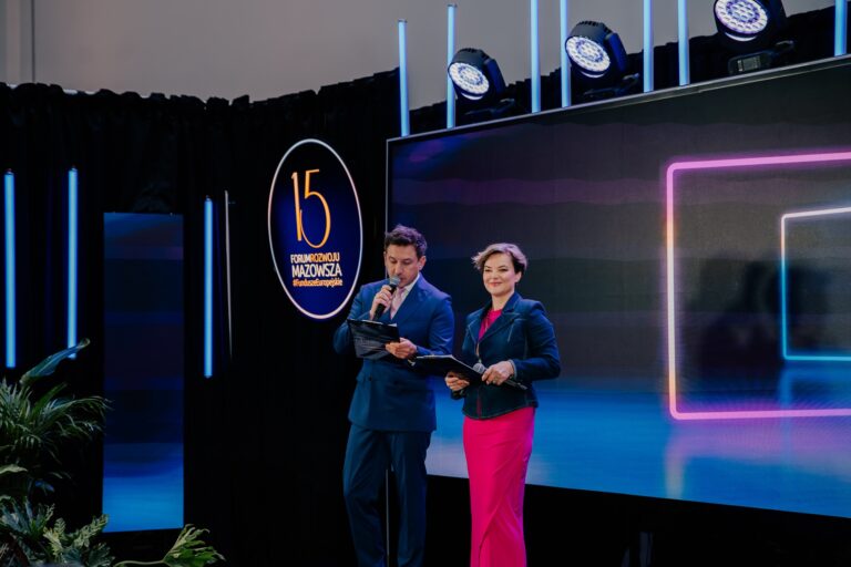 Maciej Rok i Monika Richardson otwierają 15. Forum Rozwoju mazowsza